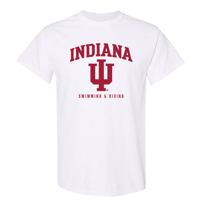 Indiana - NCAA Men's Swimming & Diving : Lukas Paegle - Classic Shersey T-Shirt-0