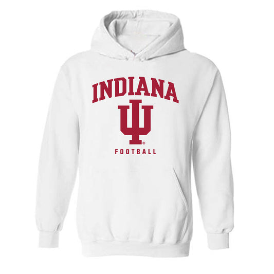 Indiana - NCAA Football : Blake Smythe - Classic Shersey Hooded Sweatshirt-0