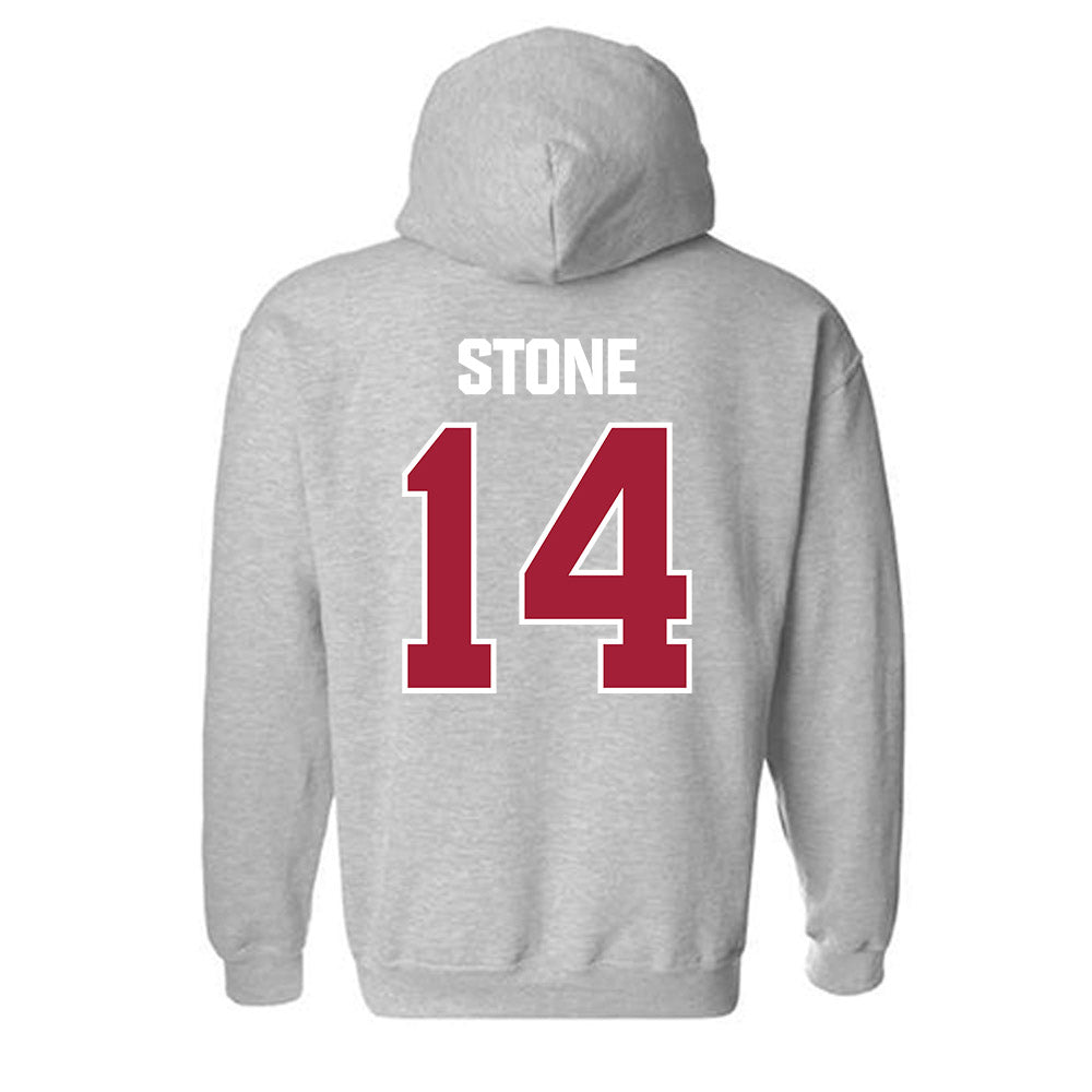 Indiana - NCAA Softball : Sarah Stone - Classic Shersey Hooded Sweatshirt-1
