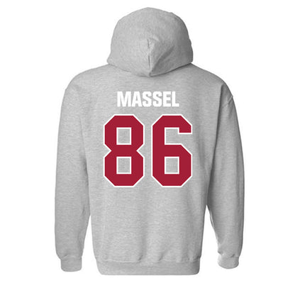 Indiana - NCAA Football : Bruno Massel - Classic Shersey Hooded Sweatshirt-1