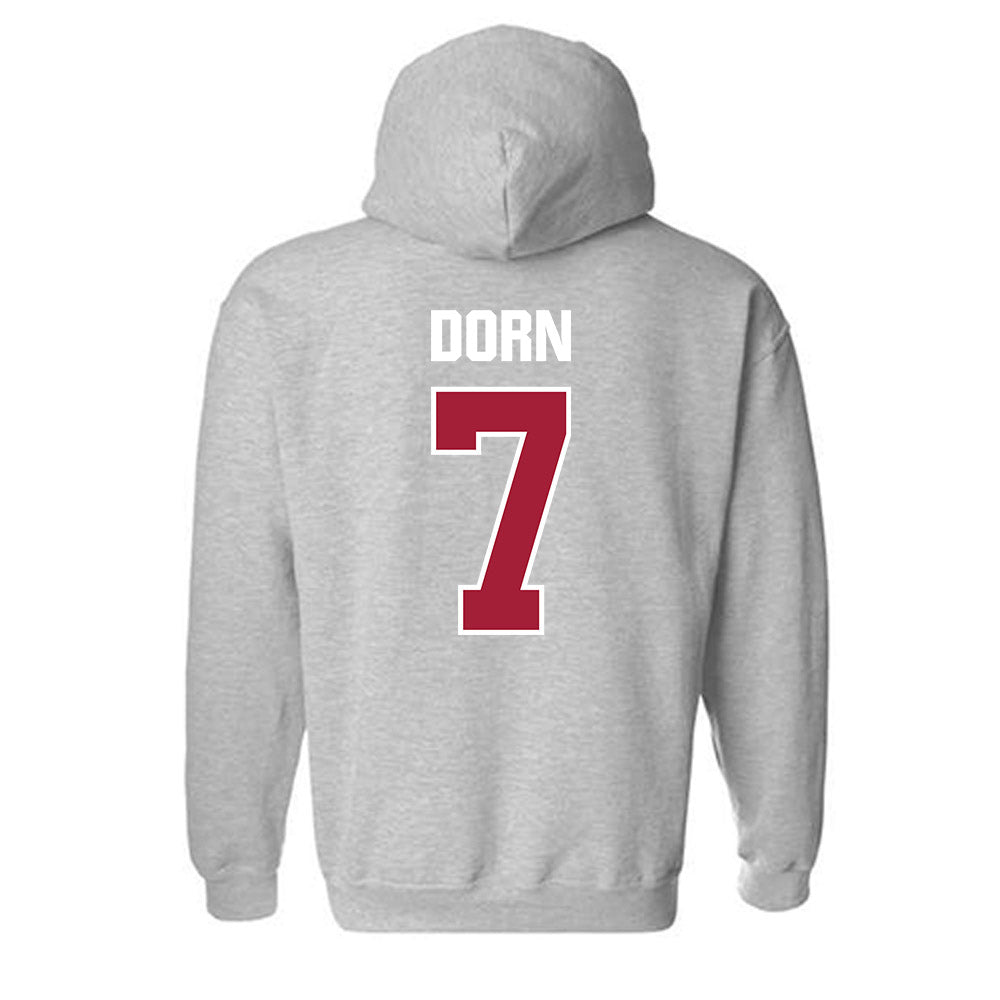 Indiana - NCAA Men's Basketball : Nicholas Dorn - Classic Shersey Hooded Sweatshirt-1
