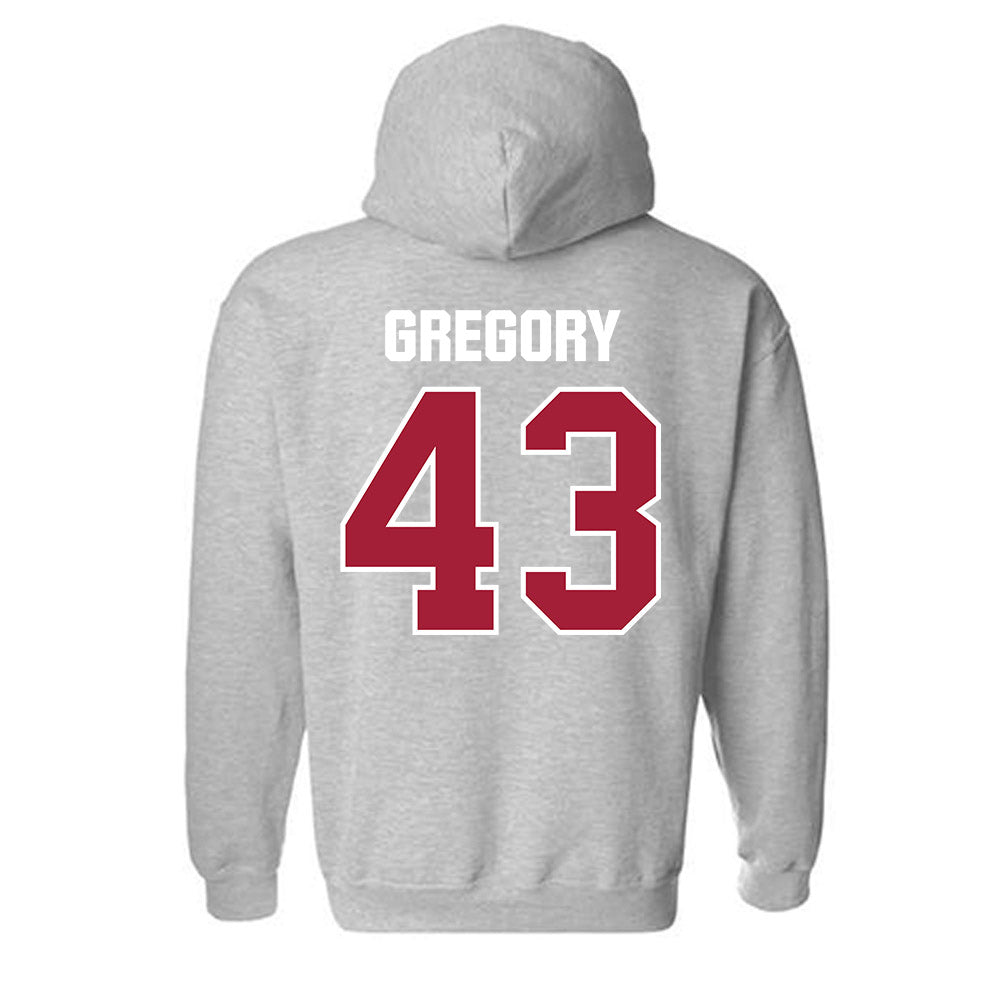 Indiana - NCAA Softball : Megan Gregory - Classic Shersey Hooded Sweatshirt-1