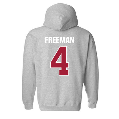 Indiana - NCAA Women's Field Hockey : Lily Freeman - Classic Shersey Hooded Sweatshirt-1