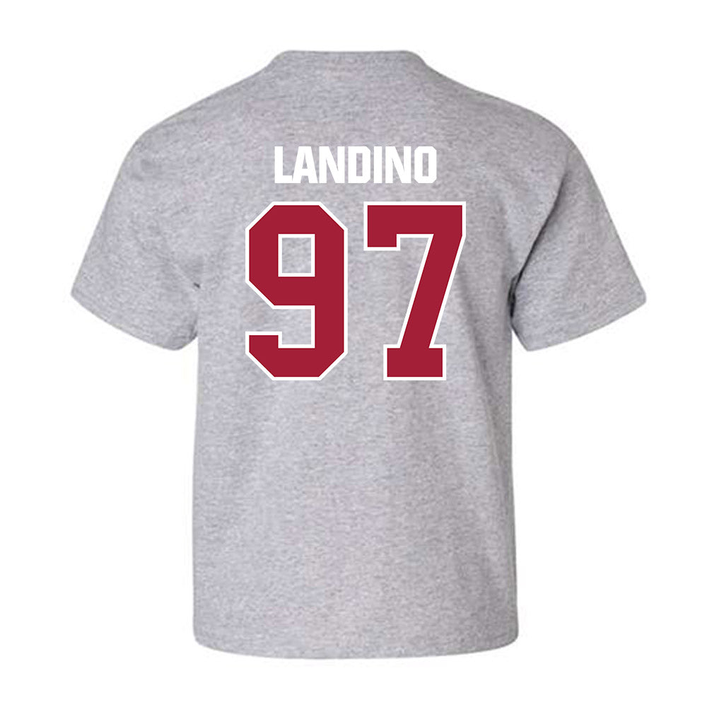 Indiana - NCAA Football : Mario Landino - Classic Shersey Youth T-Shirt-1