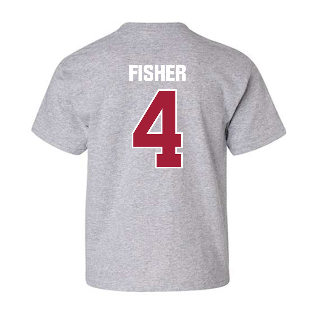 Indiana - NCAA Football : Aiden Fisher - Classic Shersey Youth T-Shirt-1
