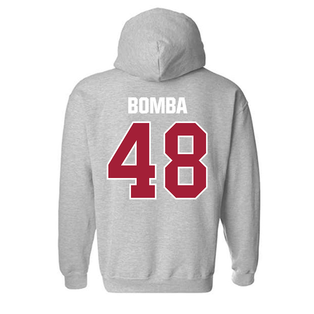 Indiana - NCAA Football : James Bomba - Classic Shersey Hooded Sweatshirt-1