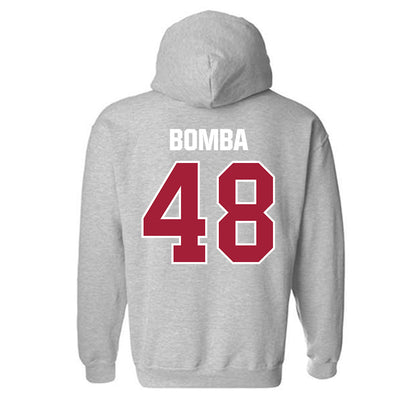 Indiana - NCAA Football : James Bomba - Classic Shersey Hooded Sweatshirt-1