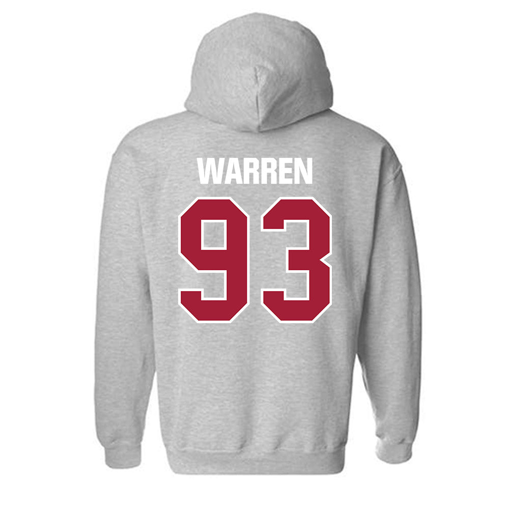 Indiana - NCAA Football : Quinn Warren - Classic Shersey Hooded Sweatshirt-1