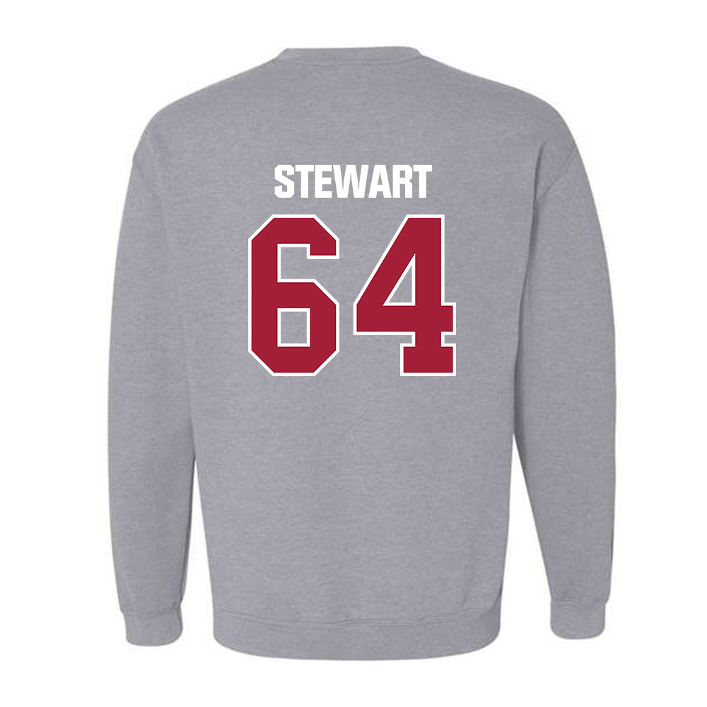 Indiana - NCAA Football : Race Stewart - Classic Shersey Crewneck Sweatshirt-1