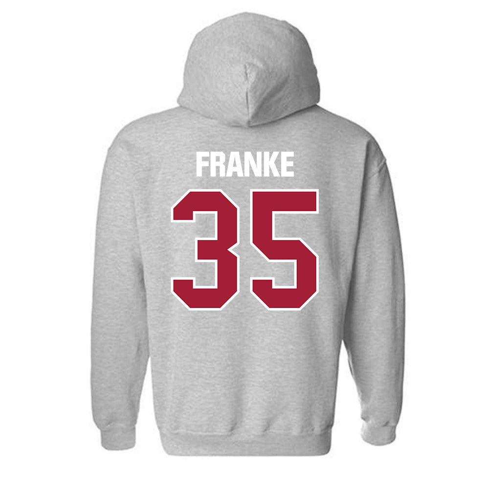 Indiana - NCAA Football : Brendan Franke - Classic Shersey Hooded Sweatshirt-1
