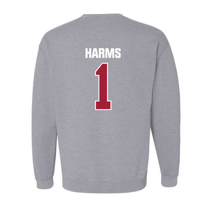 Indiana - NCAA Men's Soccer : JT Harms - Classic Shersey Crewneck Sweatshirt-1