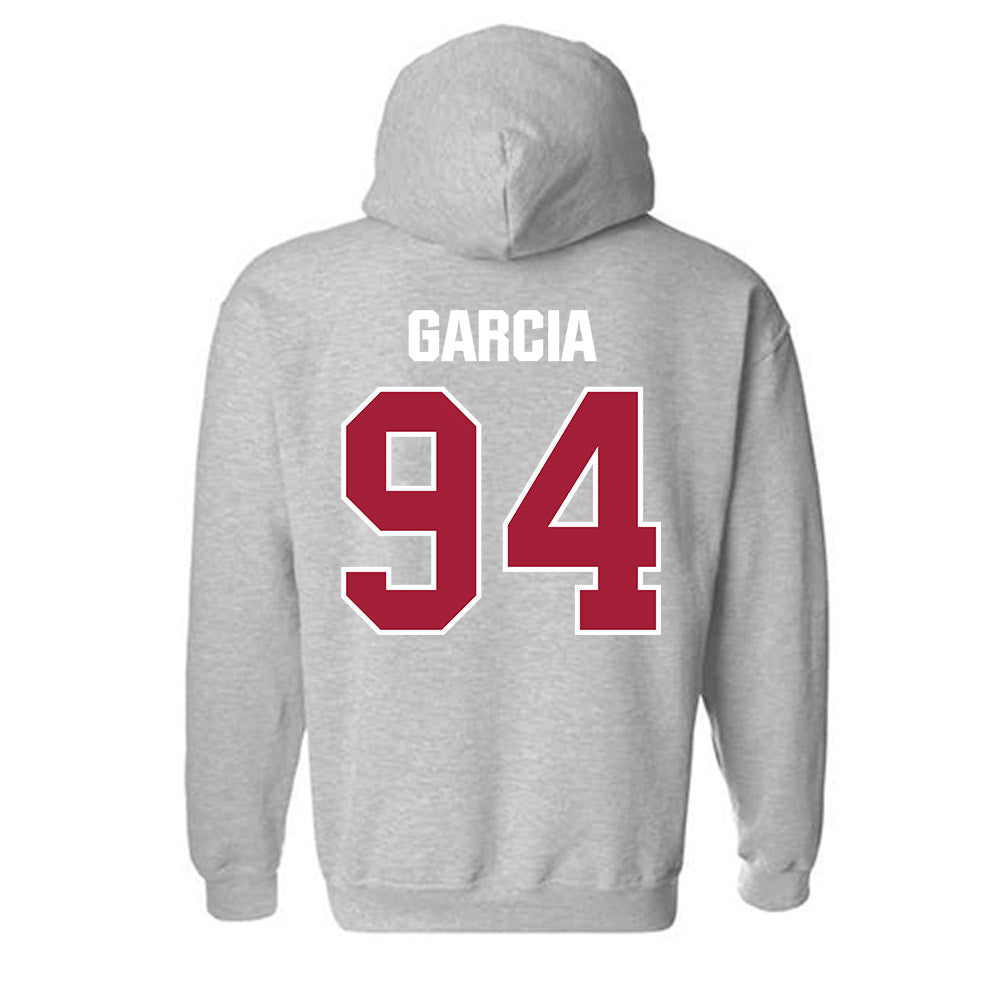 Indiana - NCAA Football : Kyler Garcia - Classic Shersey Hooded Sweatshirt-1