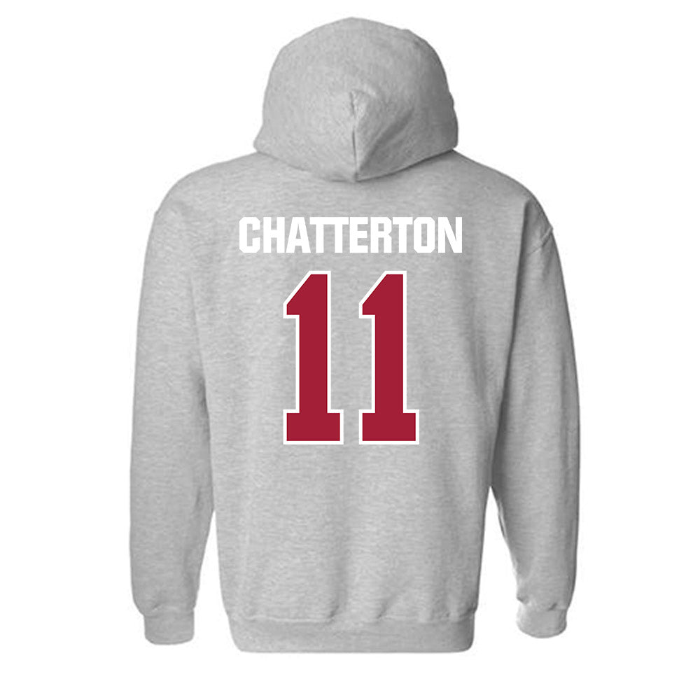 Indiana - NCAA Women's Soccer : Jenna Chatterton - Classic Shersey Hooded Sweatshirt-1