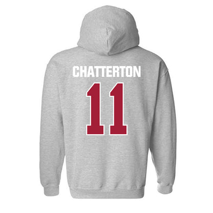 Indiana - NCAA Women's Soccer : Jenna Chatterton - Classic Shersey Hooded Sweatshirt-1