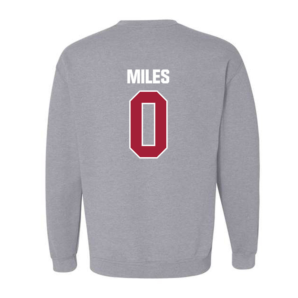 Indiana - NCAA Men's Basketball : Jasai Miles - Classic Shersey Crewneck Sweatshirt-1