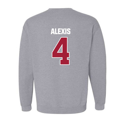 Indiana - NCAA Men's Basketball : Samuel Alexis - Classic Shersey Crewneck Sweatshirt-1