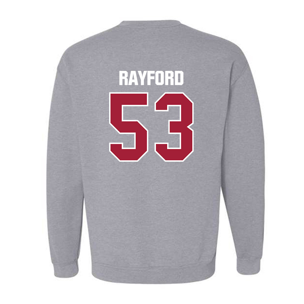 Indiana - NCAA Men's Basketball : Jordan Rayford - Classic Shersey Crewneck Sweatshirt-1