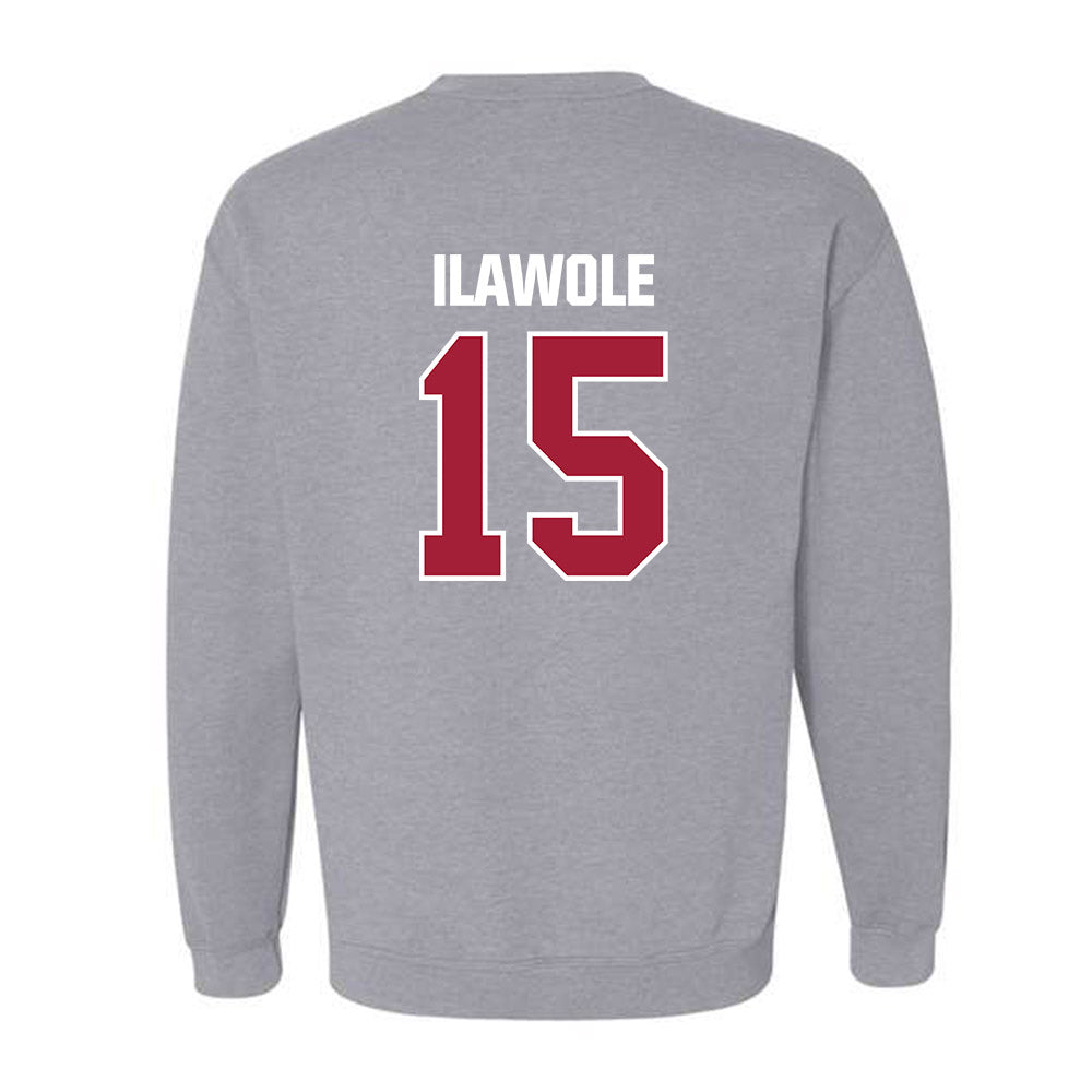 Indiana - NCAA Women's Volleyball : Sade Ilawole - Classic Shersey Crewneck Sweatshirt-1