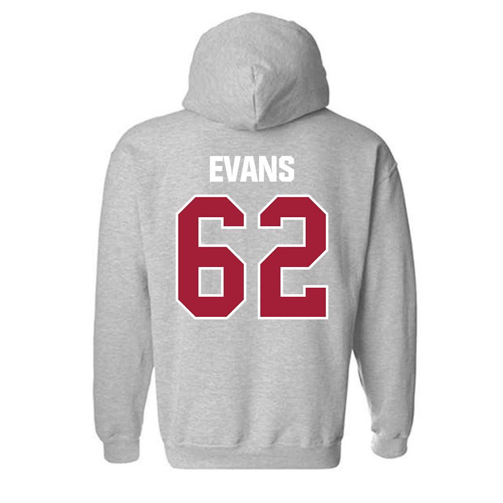 Indiana - NCAA Football : Drew Evans - Classic Shersey Hooded Sweatshirt-1