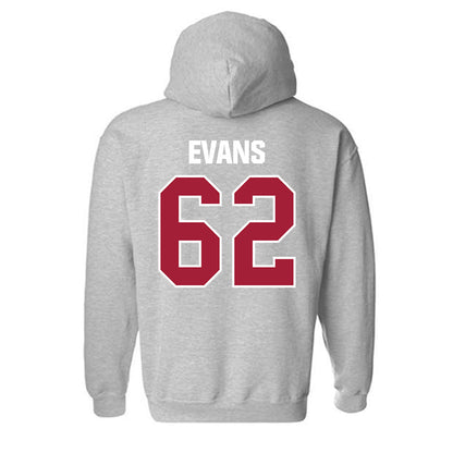 Indiana - NCAA Football : Drew Evans - Classic Shersey Hooded Sweatshirt-1
