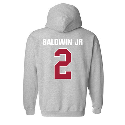 Indiana - NCAA Football : Byron Baldwin Jr - Classic Shersey Hooded Sweatshirt-1