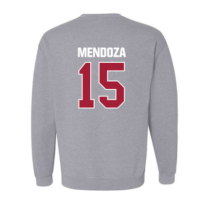 Indiana - NCAA Football : Fernando Mendoza - Classic Shersey Crewneck Sweatshirt-1