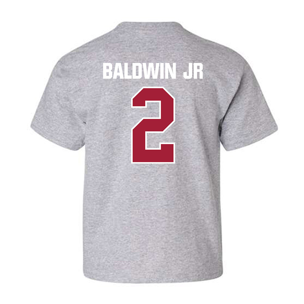 Indiana - NCAA Football : Byron Baldwin Jr - Classic Shersey Youth T-Shirt-1