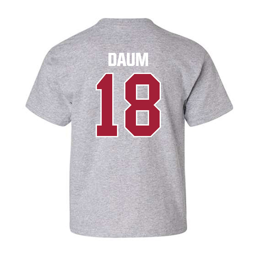 Indiana - NCAA Women's Volleyball : Avery Daum - Classic Shersey Youth T-Shirt-1