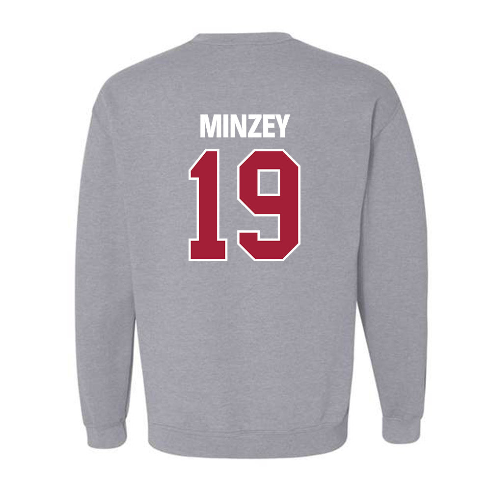 Indiana - NCAA Men's Soccer : Breckin Minzey - Classic Shersey Crewneck Sweatshirt-1
