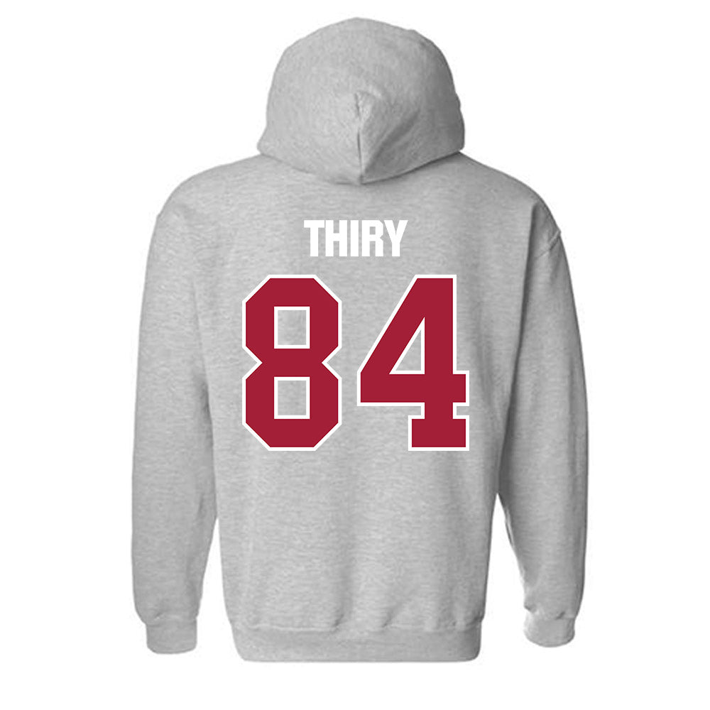 Indiana - NCAA Football : Blake Thiry - Classic Shersey Hooded Sweatshirt-1