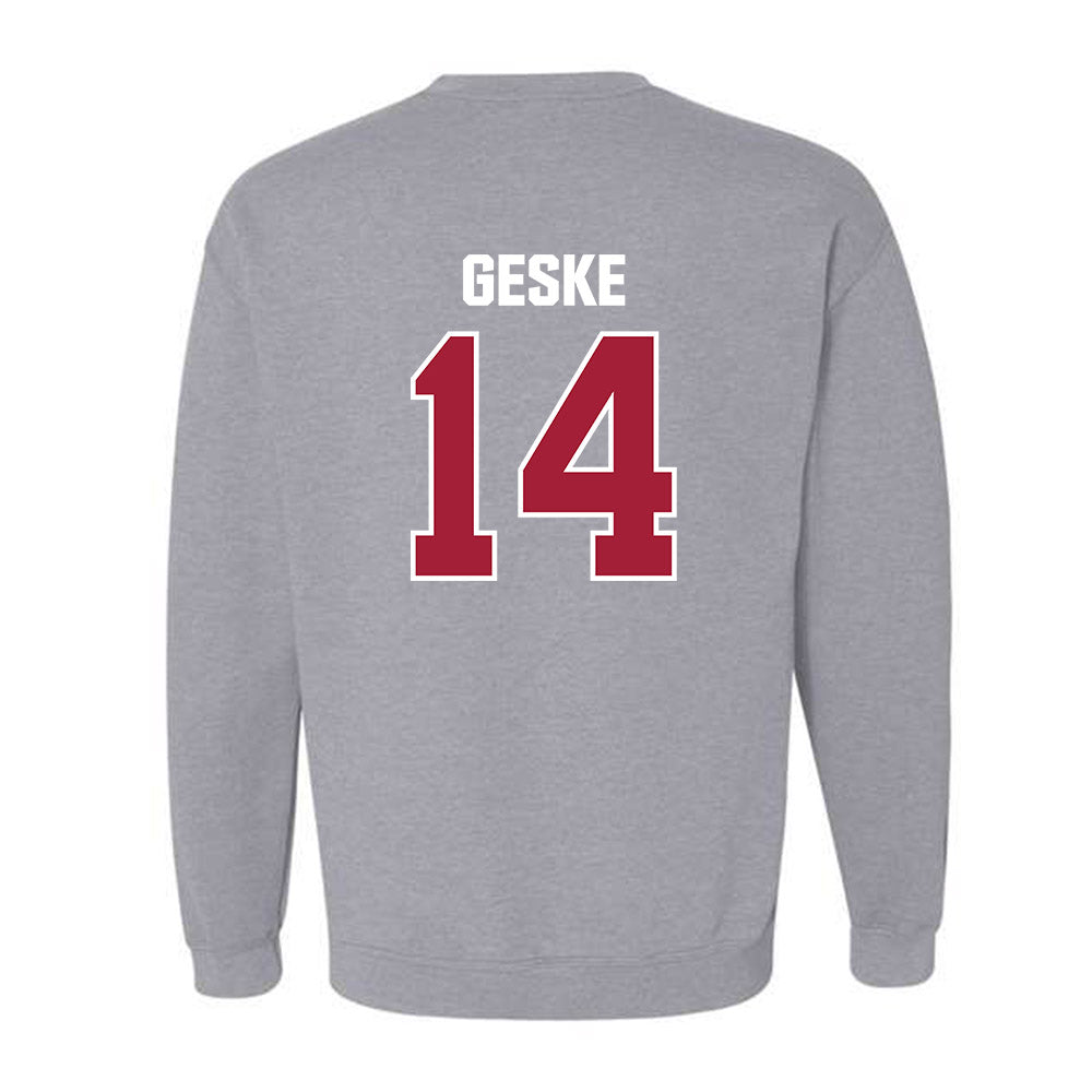 Indiana - NCAA Football : Maverick Geske - Classic Shersey Crewneck Sweatshirt-1