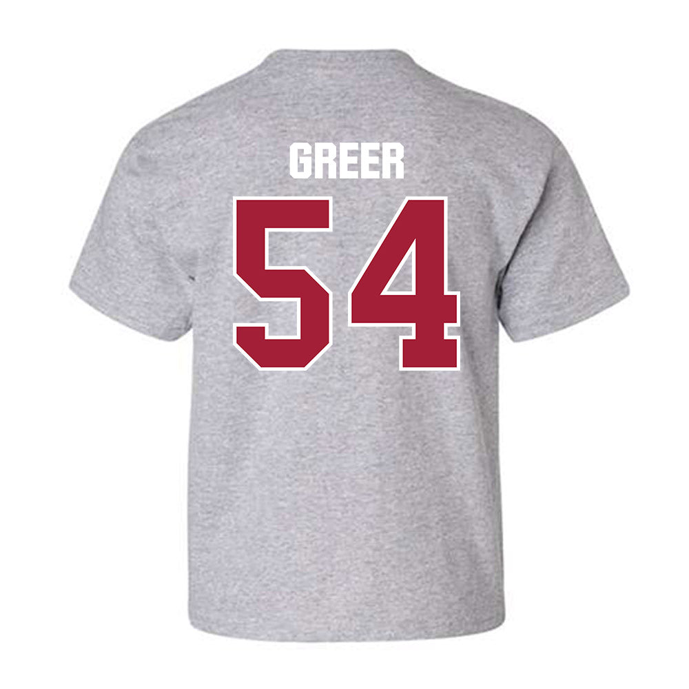 Indiana - NCAA Football : Jack Greer - Classic Shersey Youth T-Shirt-1