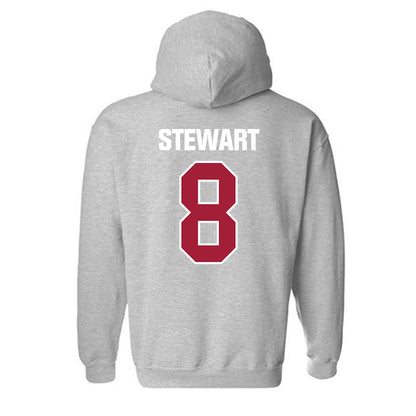 Indiana - NCAA Men's Soccer : Seth Stewart - Classic Shersey Hooded Sweatshirt-1