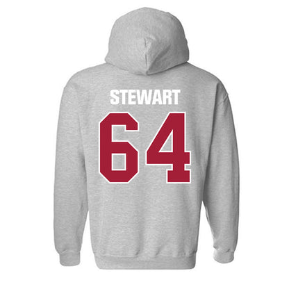 Indiana - NCAA Football : Race Stewart - Classic Shersey Hooded Sweatshirt-1