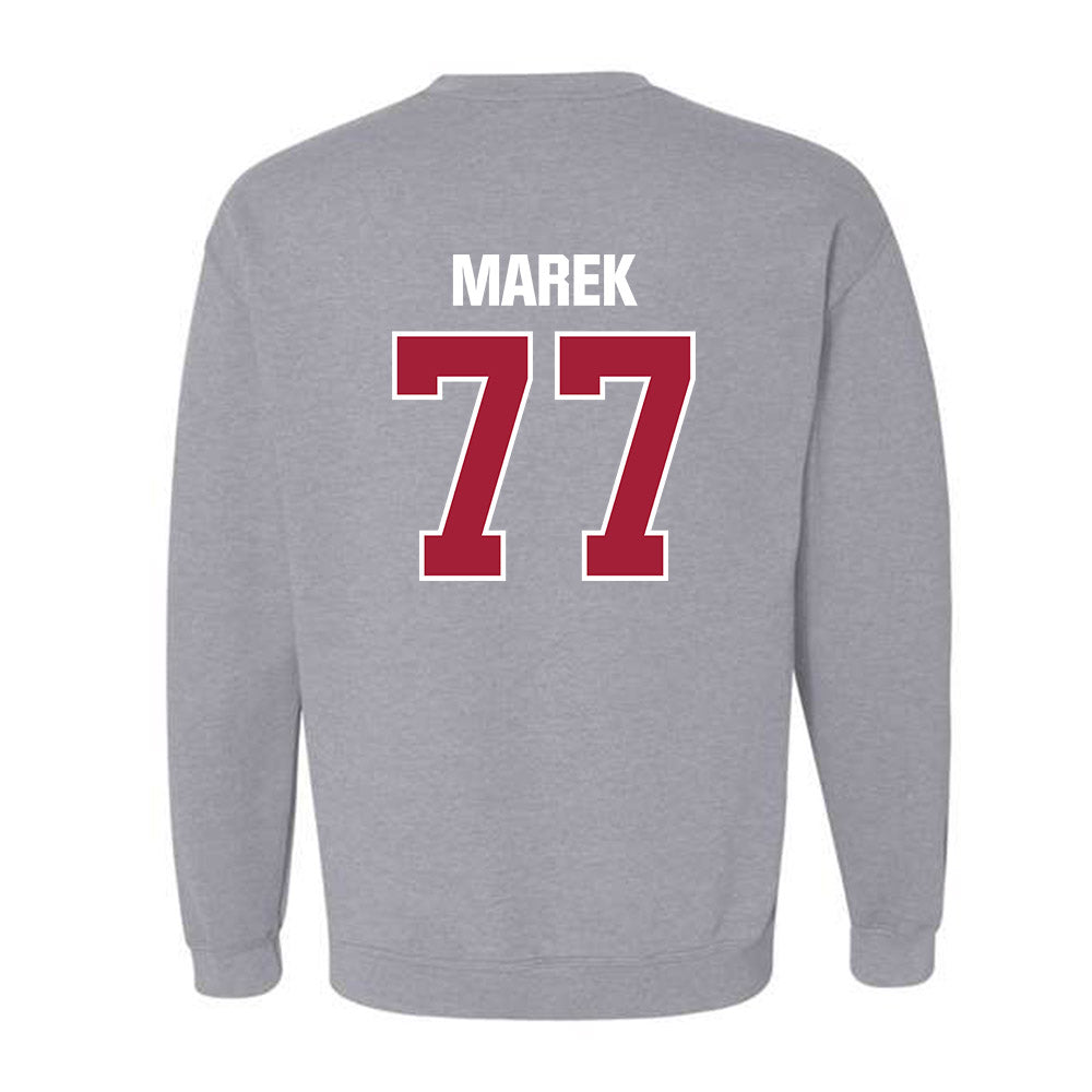 Indiana - NCAA Football : Matt Marek - Classic Shersey Crewneck Sweatshirt-1
