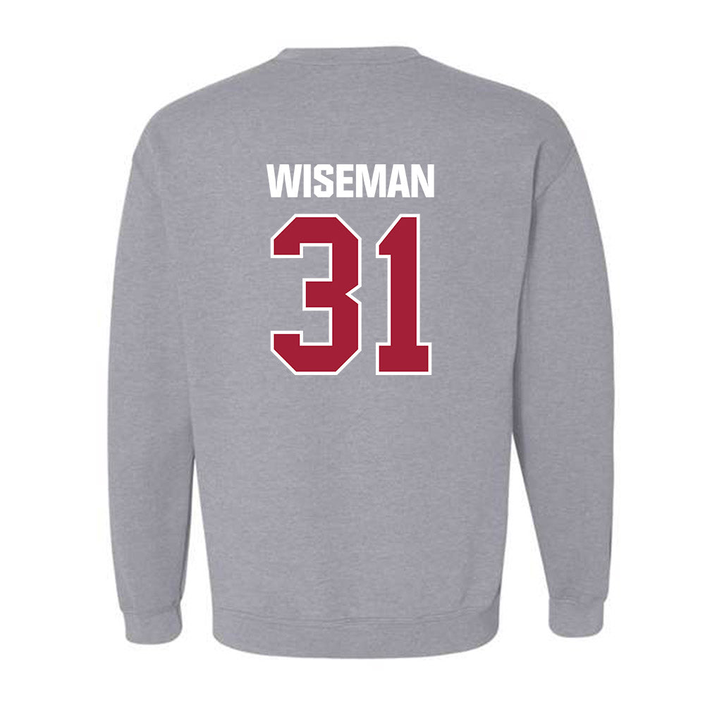 Indiana - NCAA Women's Basketball : Faith Wiseman - Classic Shersey Crewneck Sweatshirt-1