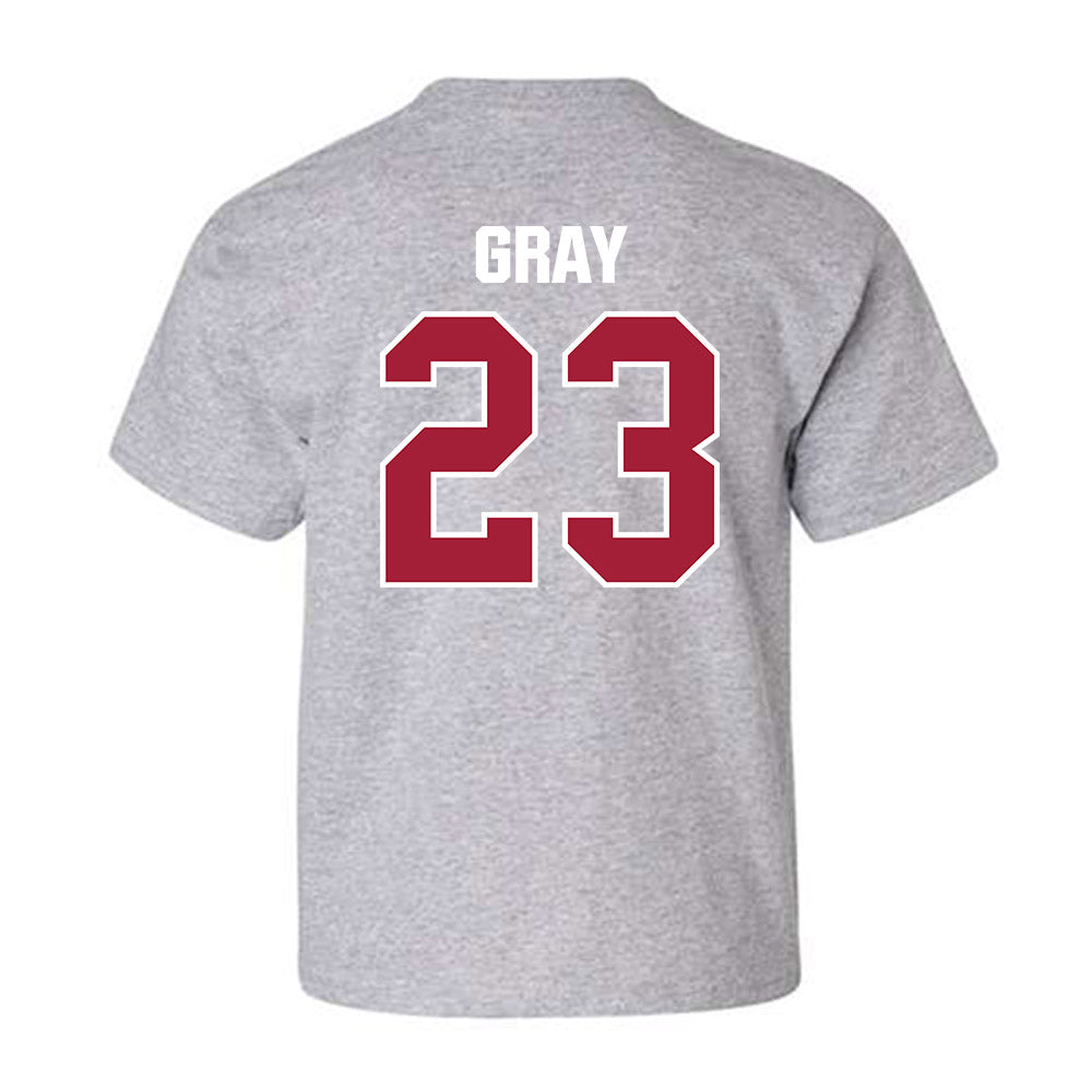 Indiana - NCAA Women's Volleyball : Victoria Gray - Classic Shersey Youth T-Shirt-1