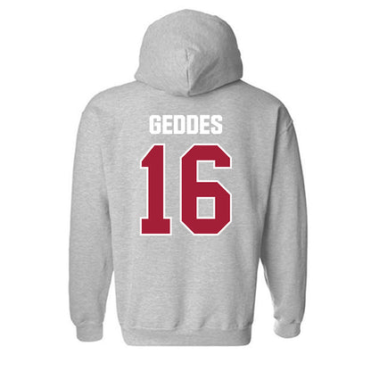 Indiana - NCAA Women's Volleyball : Morgan Geddes - Classic Shersey Hooded Sweatshirt-1
