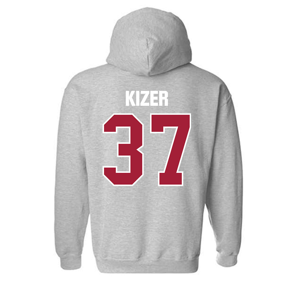 Indiana - NCAA Football : Heath Kizer - Classic Shersey Hooded Sweatshirt-1