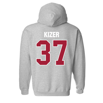 Indiana - NCAA Football : Heath Kizer - Classic Shersey Hooded Sweatshirt-1