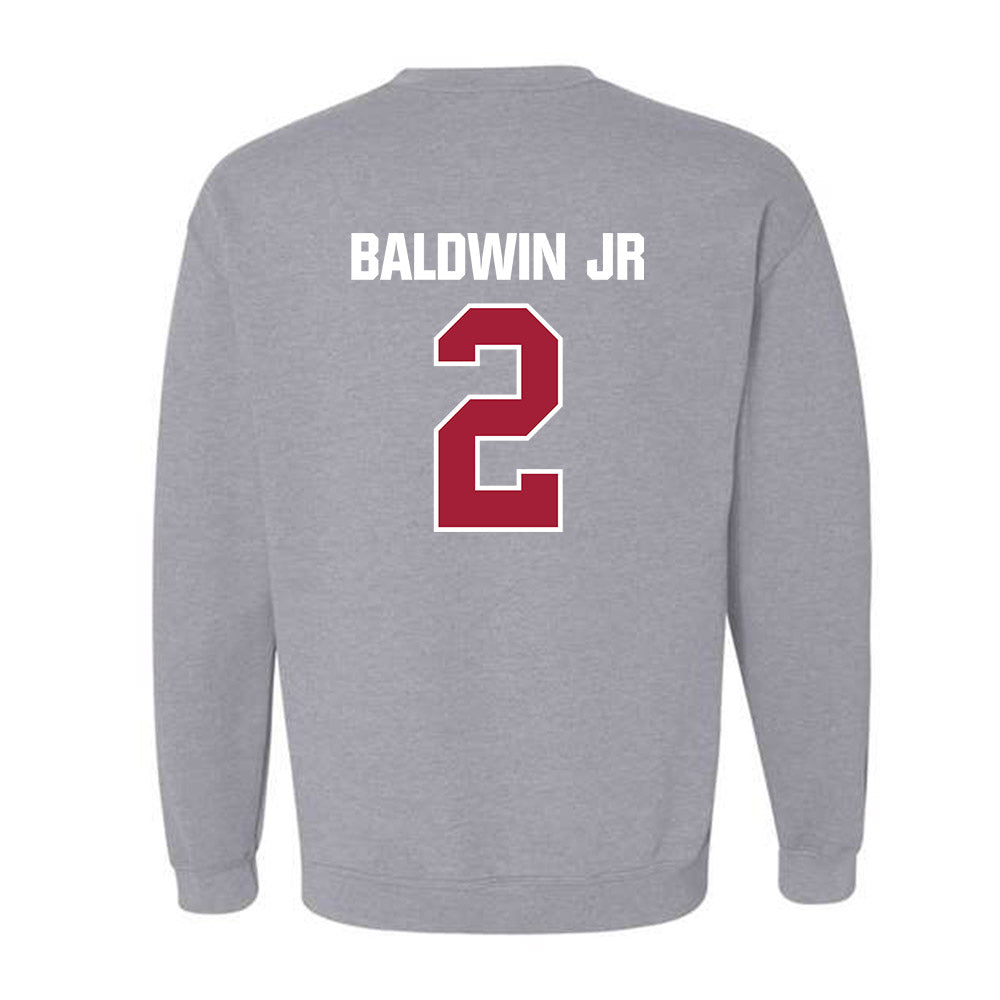 Indiana - NCAA Football : Byron Baldwin Jr - Classic Shersey Crewneck Sweatshirt-1