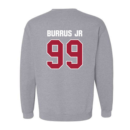 Indiana - NCAA Football : Tyrone Burrus Jr - Classic Shersey Crewneck Sweatshirt-1