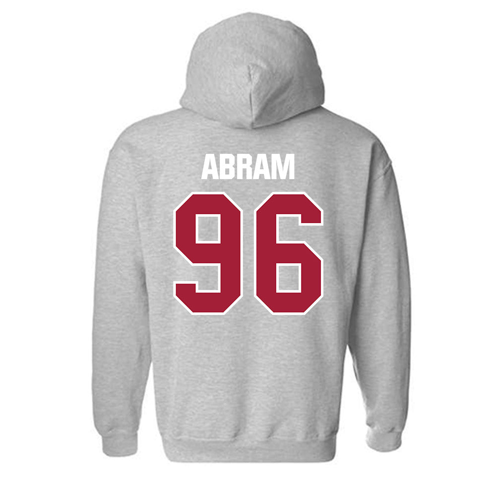 Indiana - NCAA Football : Triston Abram - Classic Shersey Hooded Sweatshirt-1