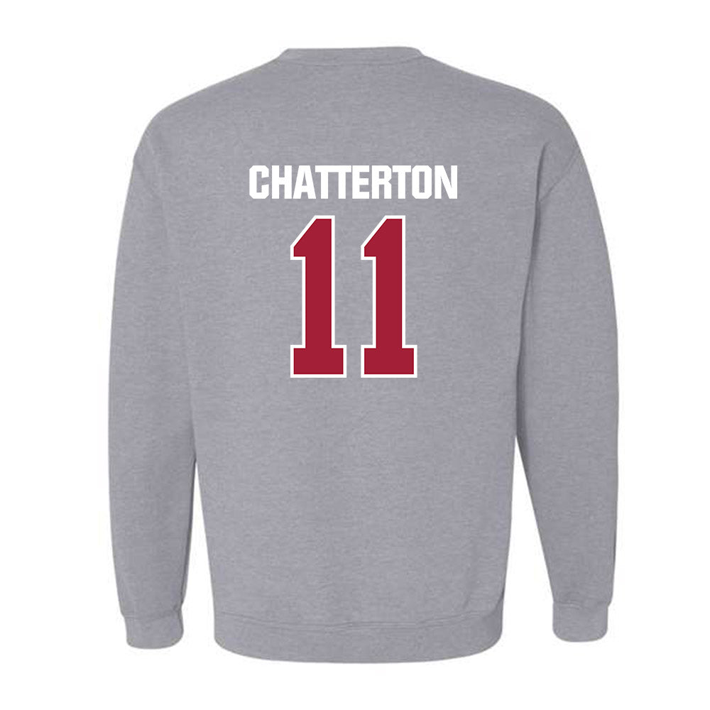 Indiana - NCAA Women's Soccer : Jenna Chatterton - Classic Shersey Crewneck Sweatshirt-1