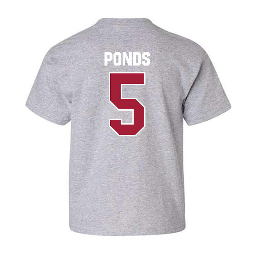 Indiana - NCAA Football : D'Angelo Ponds - Classic Shersey Youth T-Shirt-1