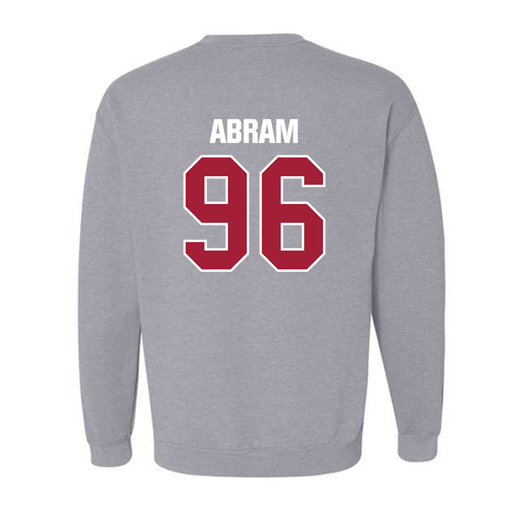 Indiana - NCAA Football : Triston Abram - Classic Shersey Crewneck Sweatshirt-1