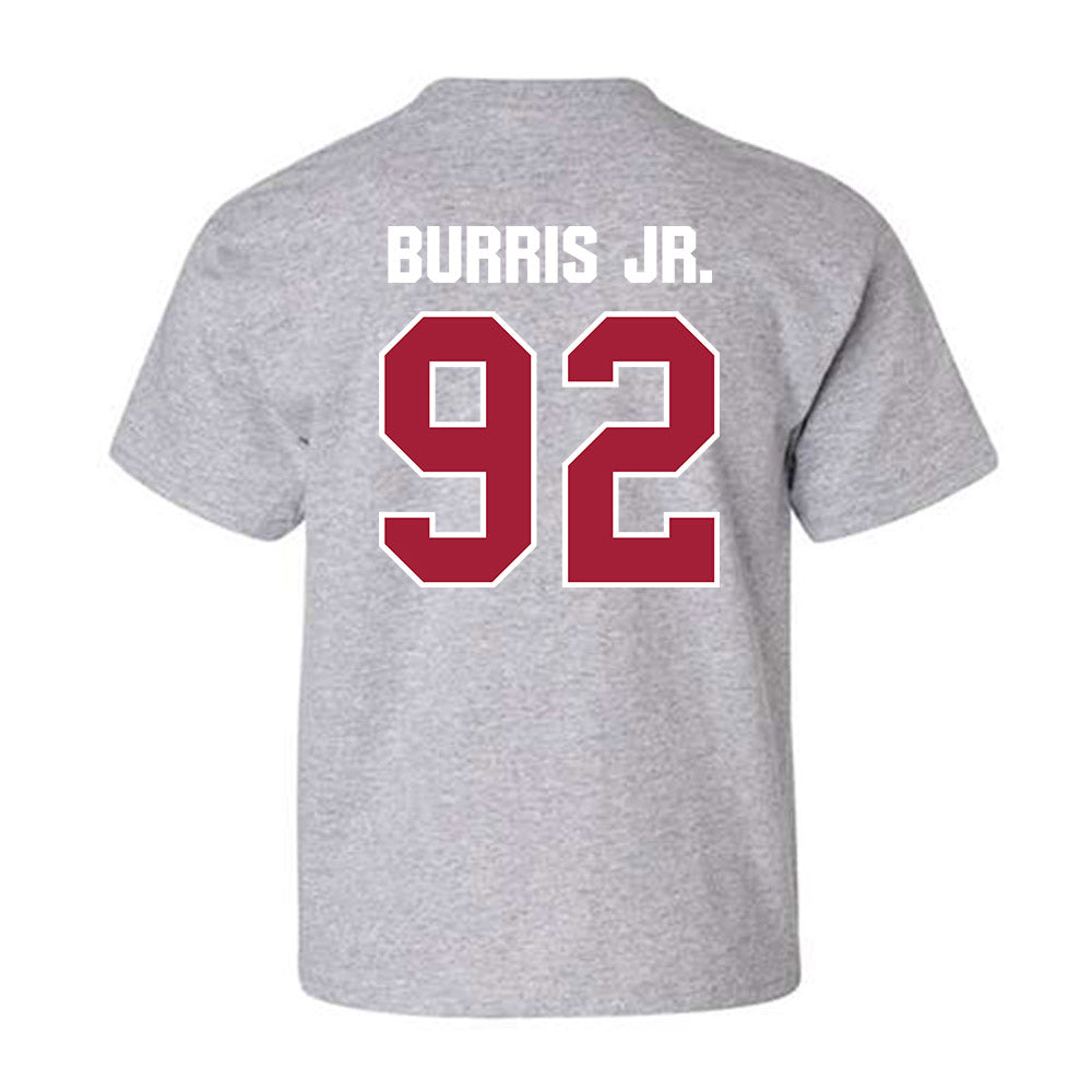 Indiana - NCAA Football : Marcus Burris Jr. - Classic Shersey Youth T-Shirt-1