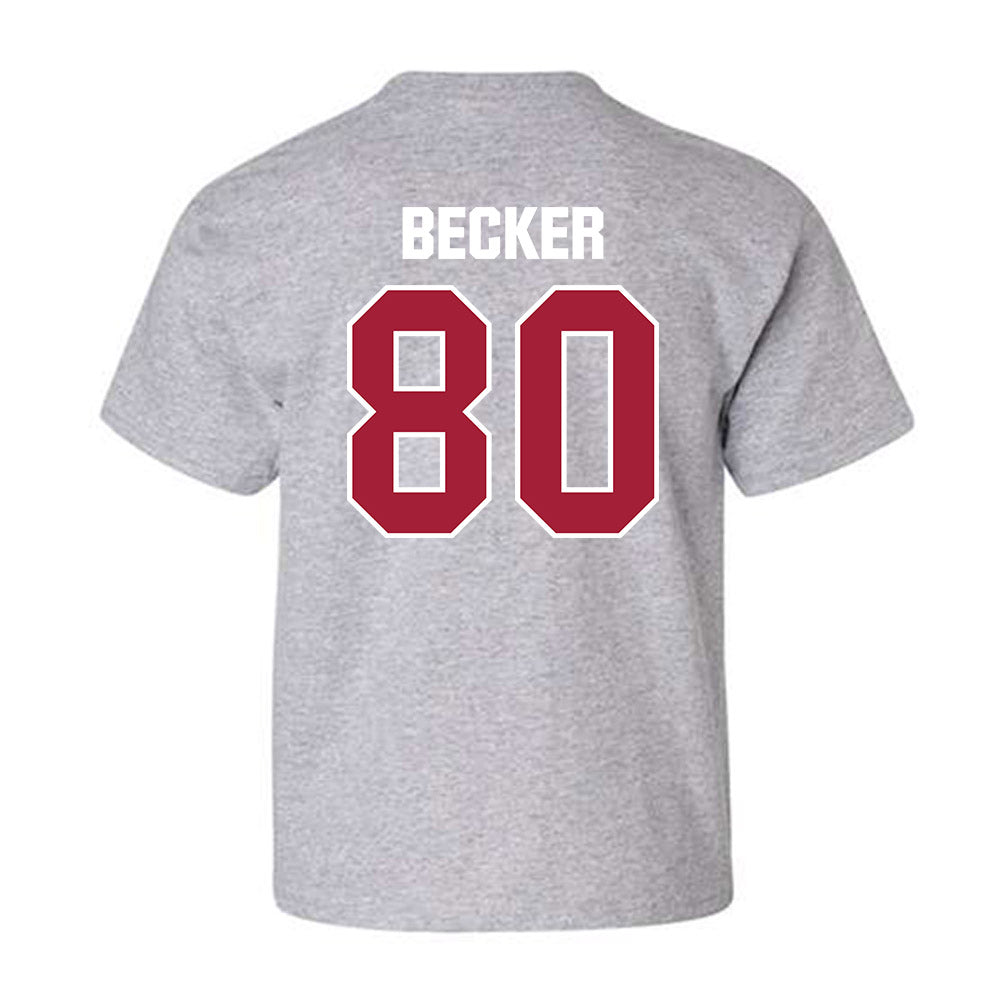 Indiana - NCAA Football : Charlie Becker - Classic Shersey Youth T-Shirt-1