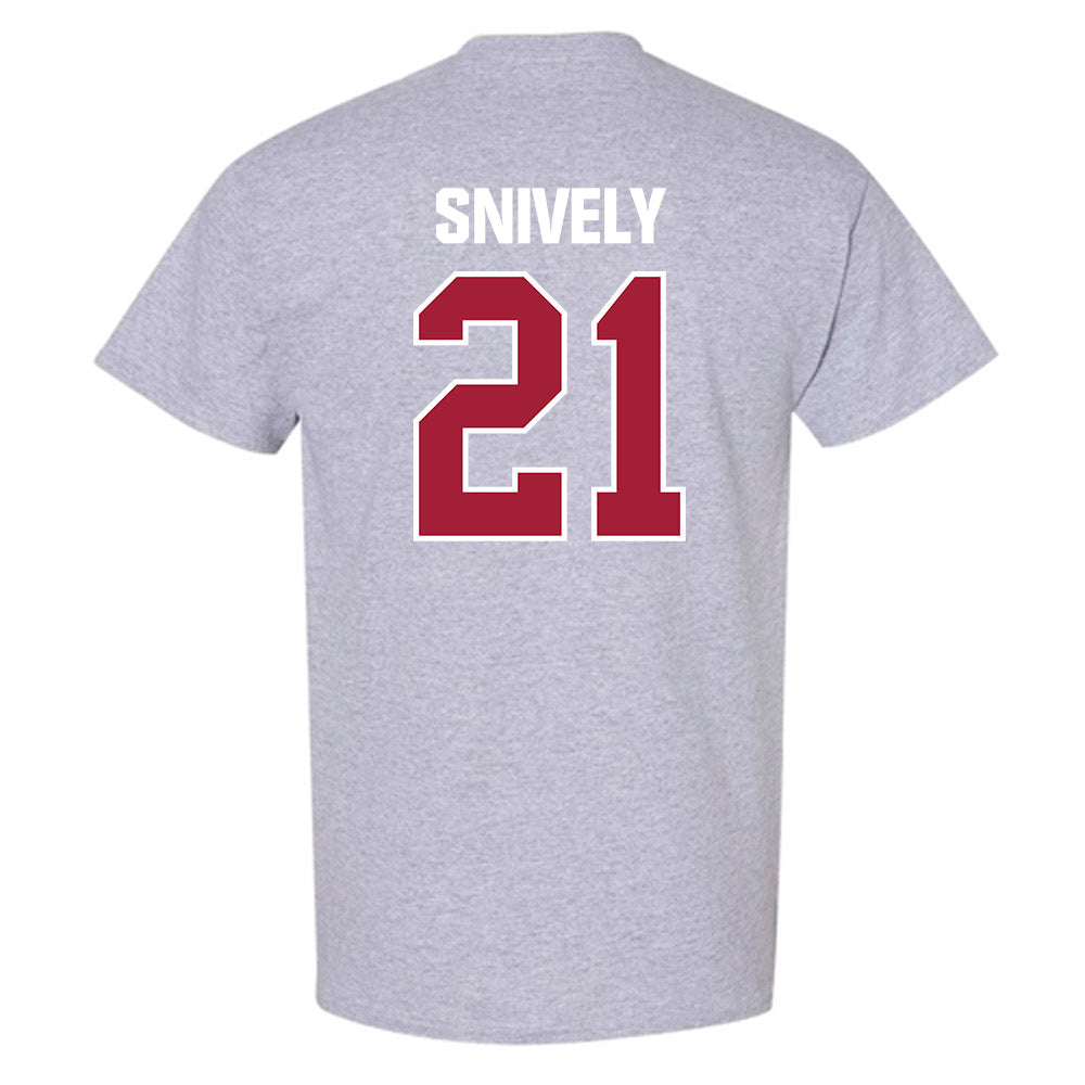 Indiana - NCAA Men's Basketball : Drew Snively - Classic Shersey T-Shirt-1