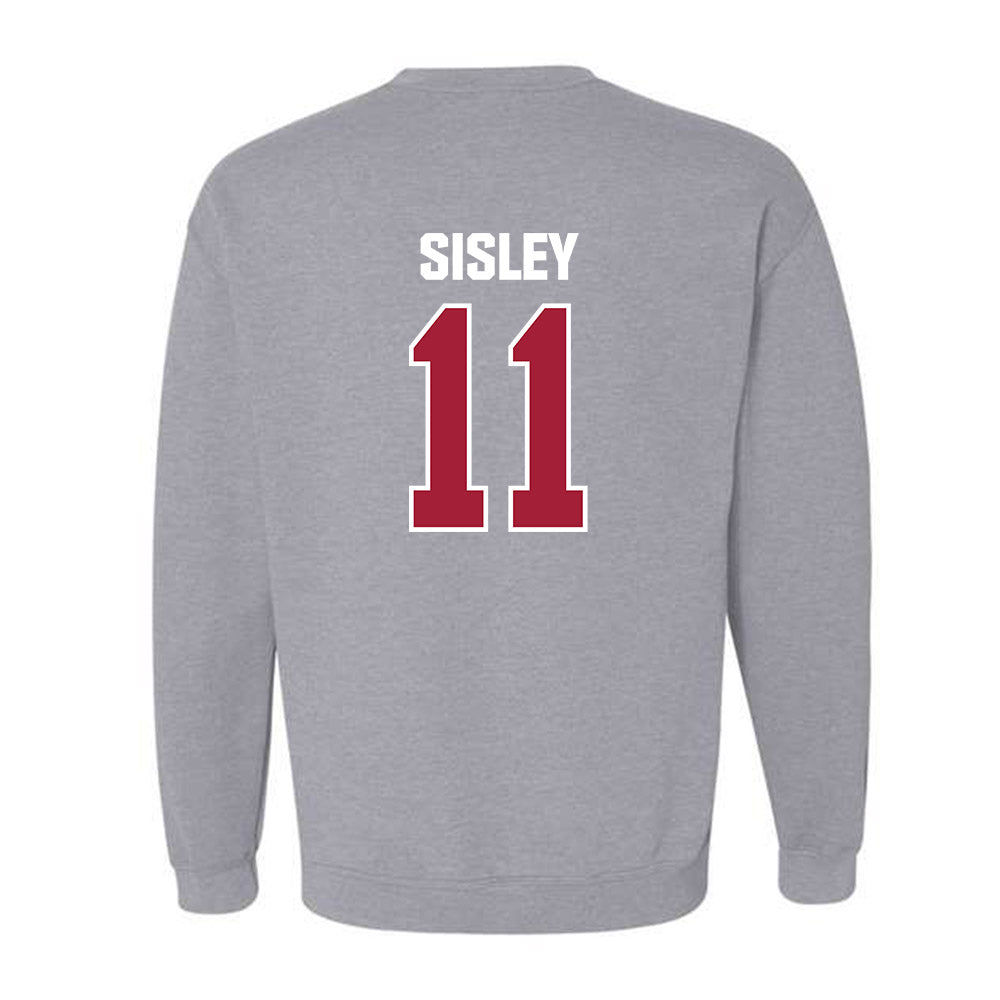 Indiana - NCAA Men's Basketball : Trent Sisley - Classic Shersey Crewneck Sweatshirt-1